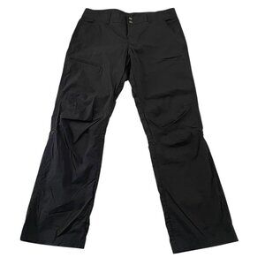CQR Pants Womens 12 Black Tactical Outdoor Cargo Zip Button Lightweight